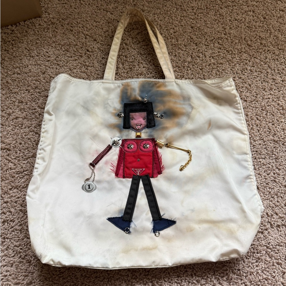 Prada Robot Hand Bag